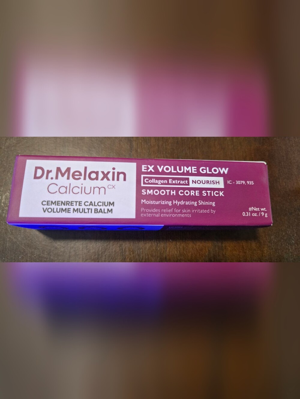 Dr.Melaxin- Calcium EX Volume Glow Smooth Core Stick – Pink